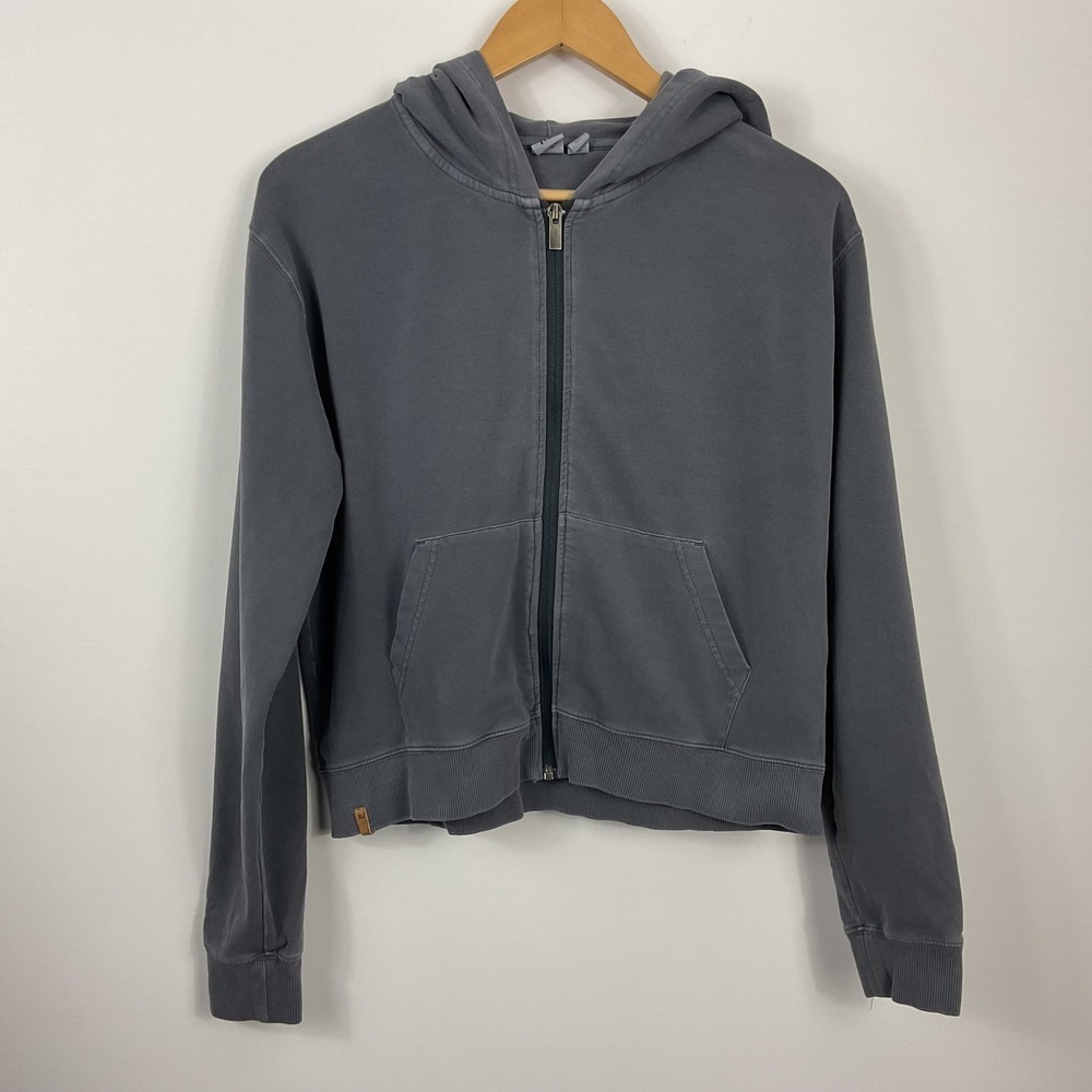 Tentree Womens French Terry Boyfriend Full Zip Hoodie Size M